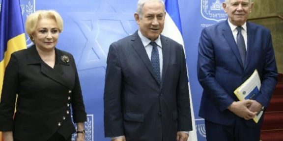 Viorica-Dancila-Benjamin-Netanyahu