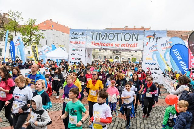 Timisoara s-a miscat. Mii de oameni au alergat la cea mai mare sarbatoare a comunitatii pentru proiecte caritabile