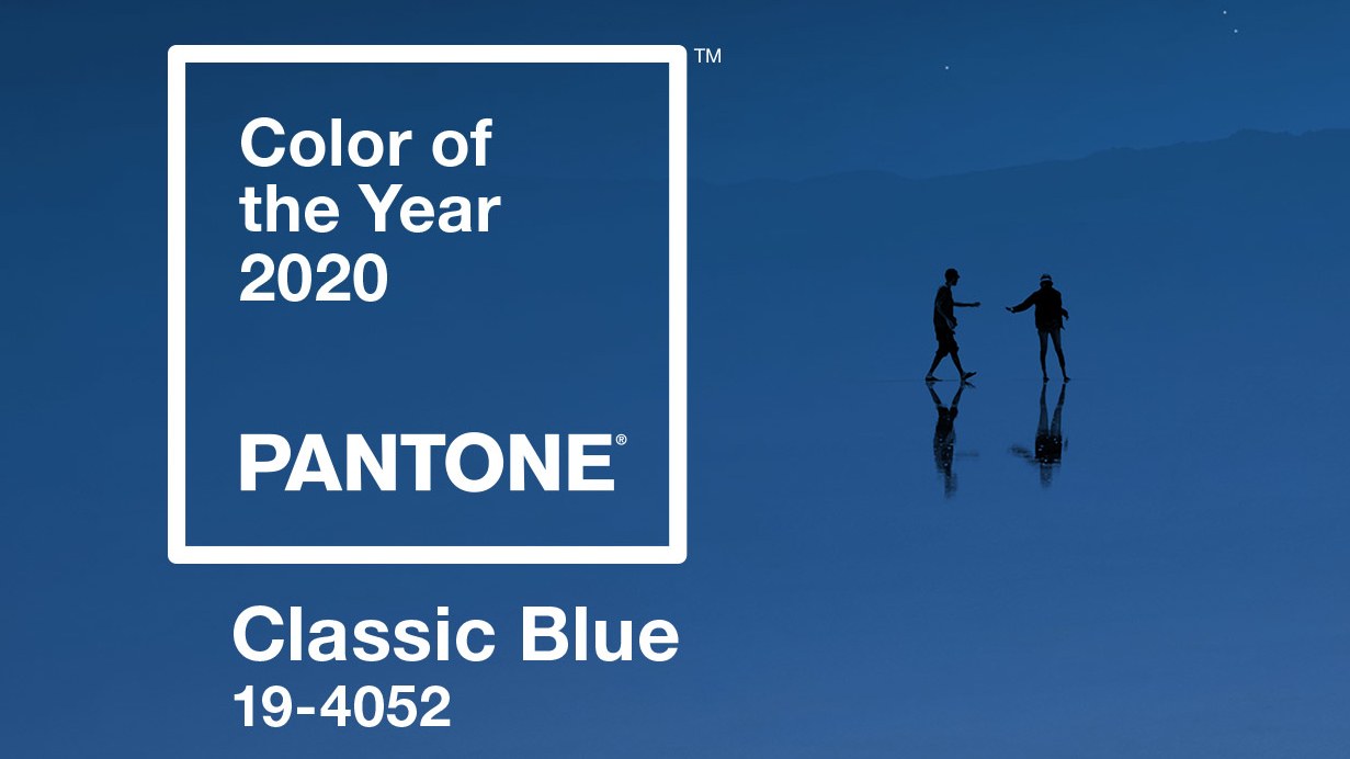 Albastru clasic, culoarea anului 2020