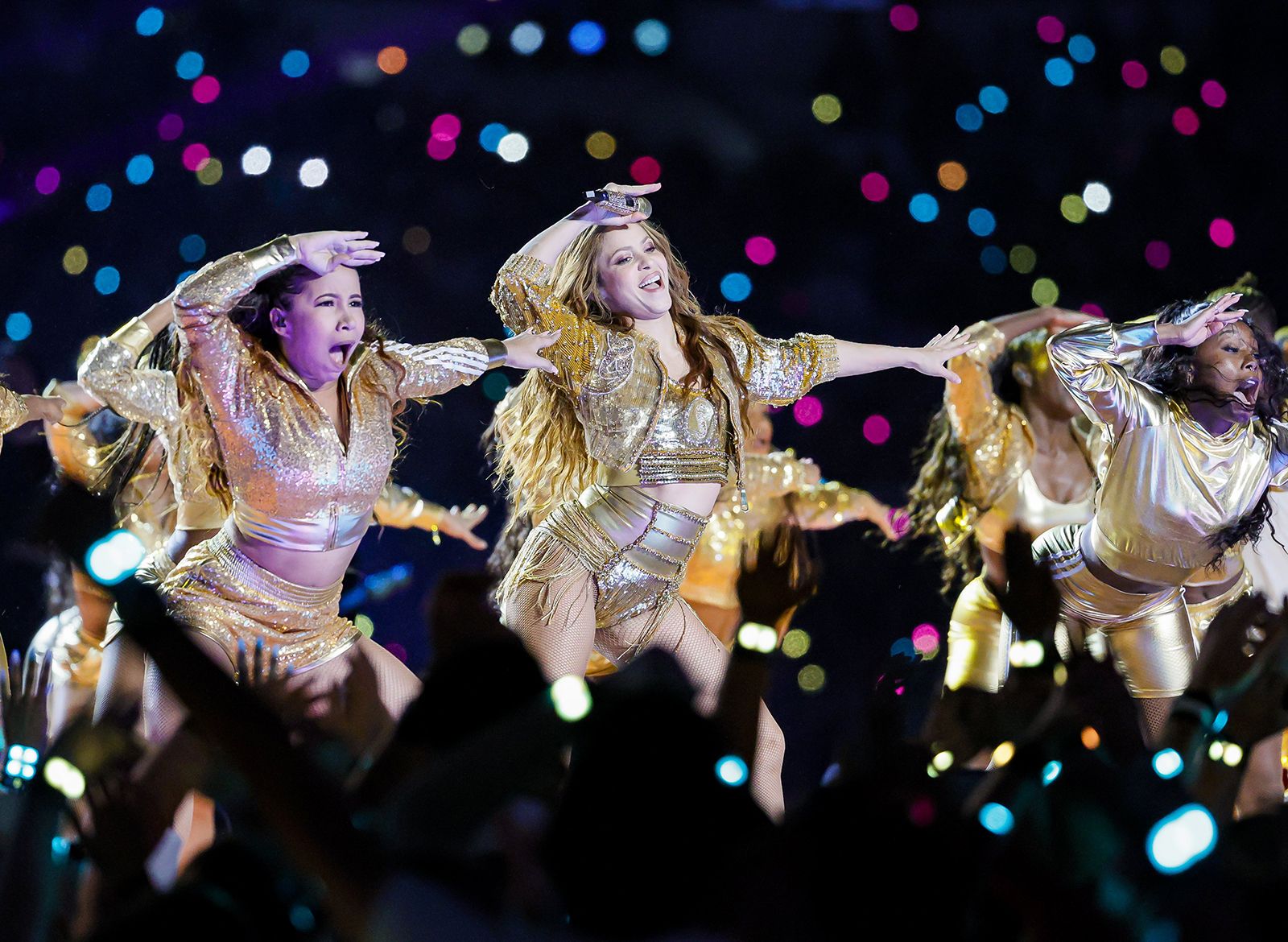 Shakira și Jennifer Lopez, recital în pauza Super Bowl