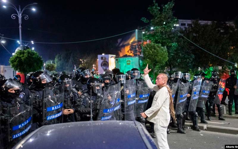 ANAF a blocat conturile Jandarmeriei după anularea amenzilor mai multor protestatari