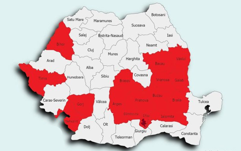 Germania a actualizat lista județelor din România considerate zone de risc