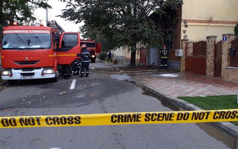 [FOTO] Explozie puternică, joi dimineață, în cartierul Mehala din Timișoara