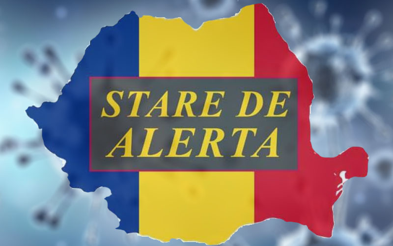 Starea de alertă, prelungită cu o lună în România