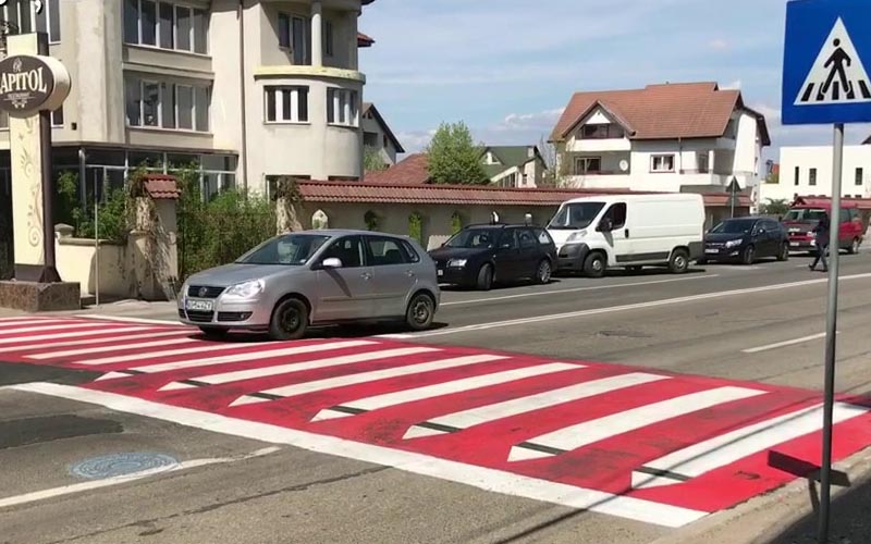 Proiect pentru traficul din Timișoara: treceri de pietoni înlălțate și suprailuminate