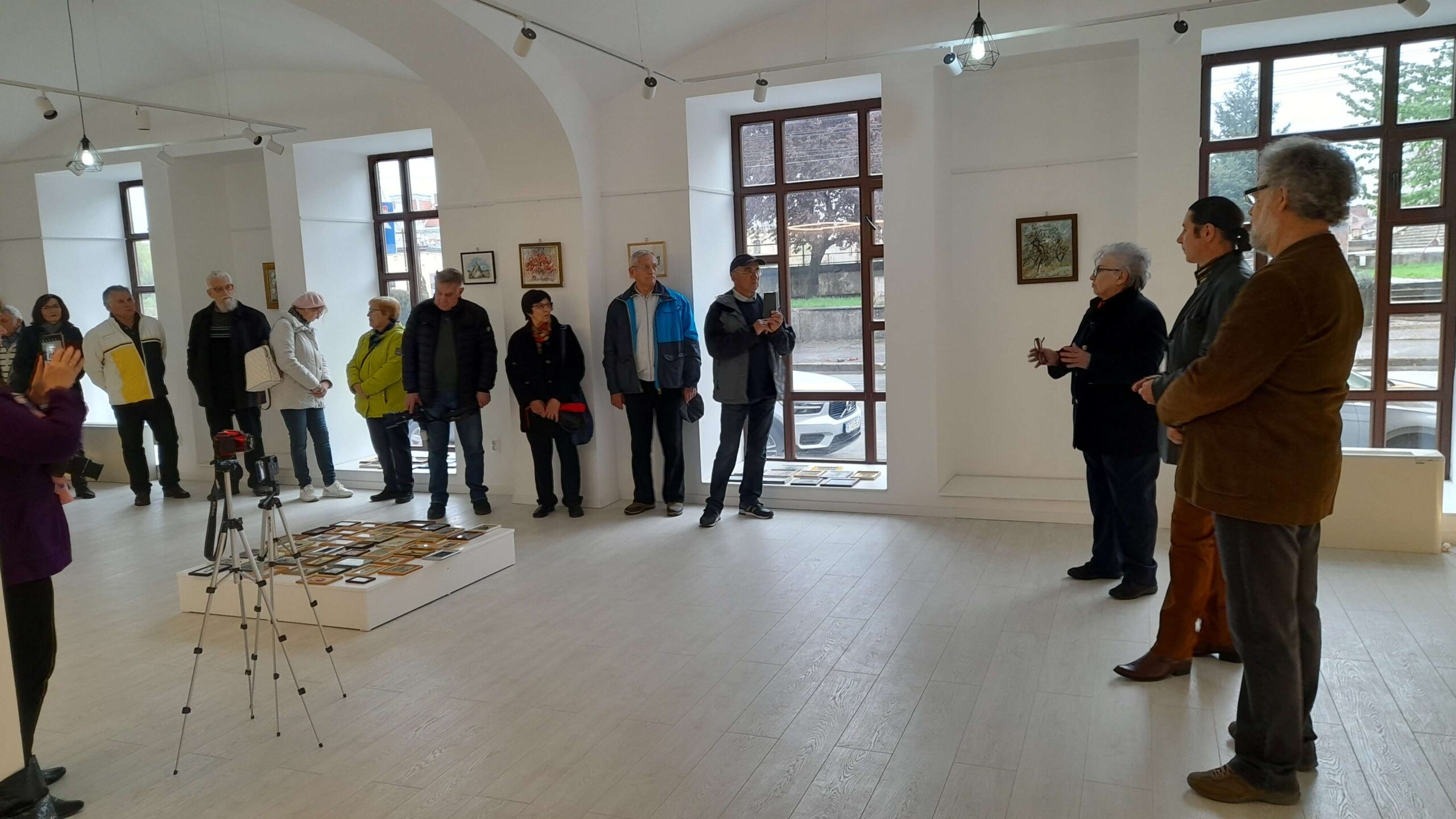 Gabriel Visnyei a prezentat publicului lugojean peste 300 de lucrări de artă