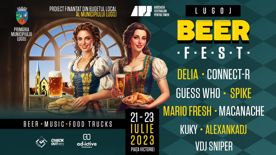 Vineri începe „Beer Fest” la Lugoj. Vezi programul concertelor